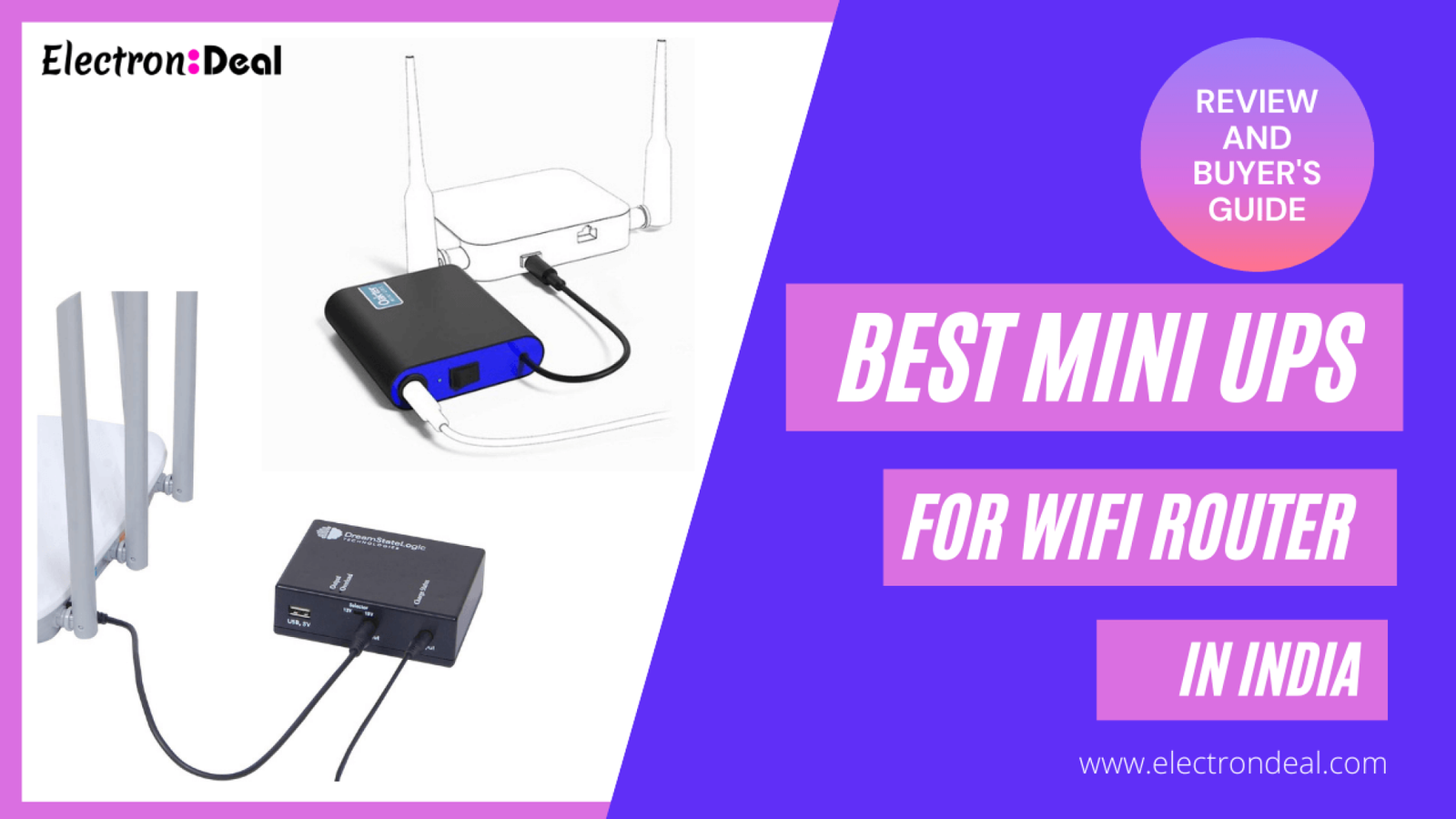 Best Mini Ups For Wifi Router In India Reviews